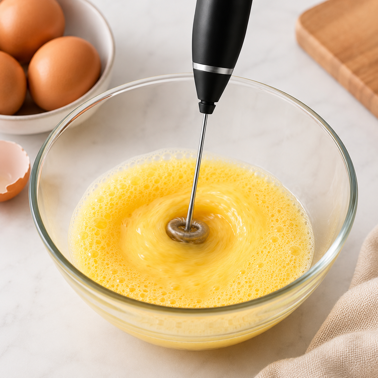 Premium Electric Coffee Beater | USB Rechargeable Kitchen Whisk
