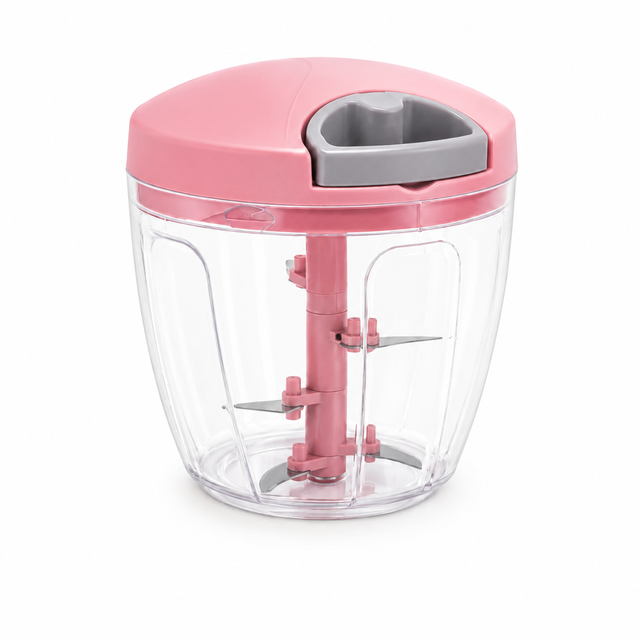 Hand Rope Food Chopper – Manual Vegetable & Fruit Cutter with Pull Cord