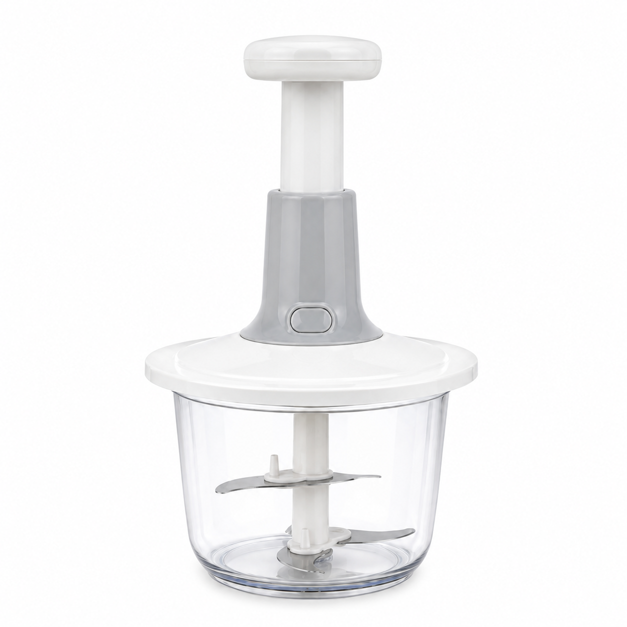 Push Hand Chopper – Manual Vegetable & Fruit Cutter for Fast Kitchen Prep