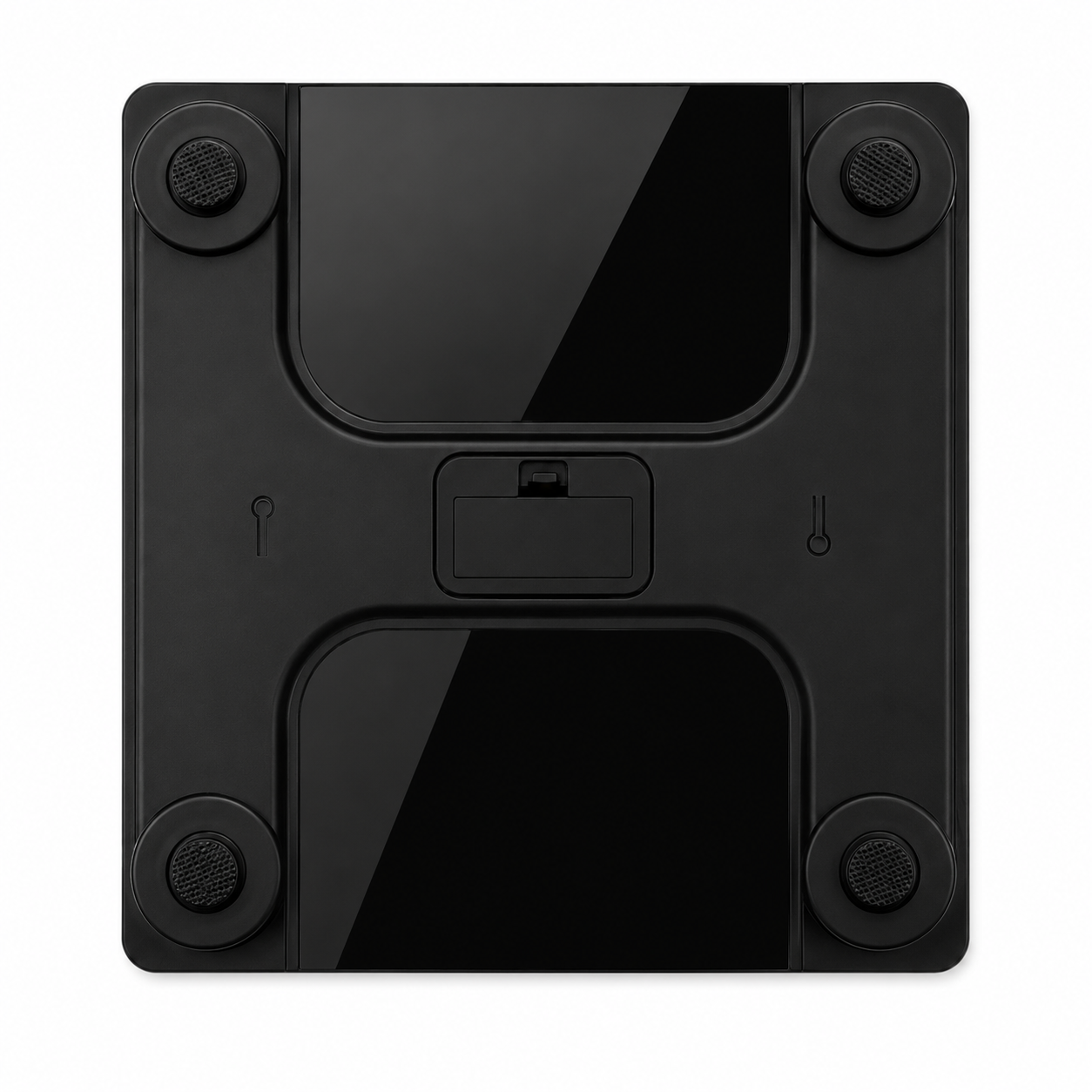 iScale Electronic Bathroom Scale – Digital LED Weight Machine | High Accuracy | 180kg Capacity | Tempered Glass Body