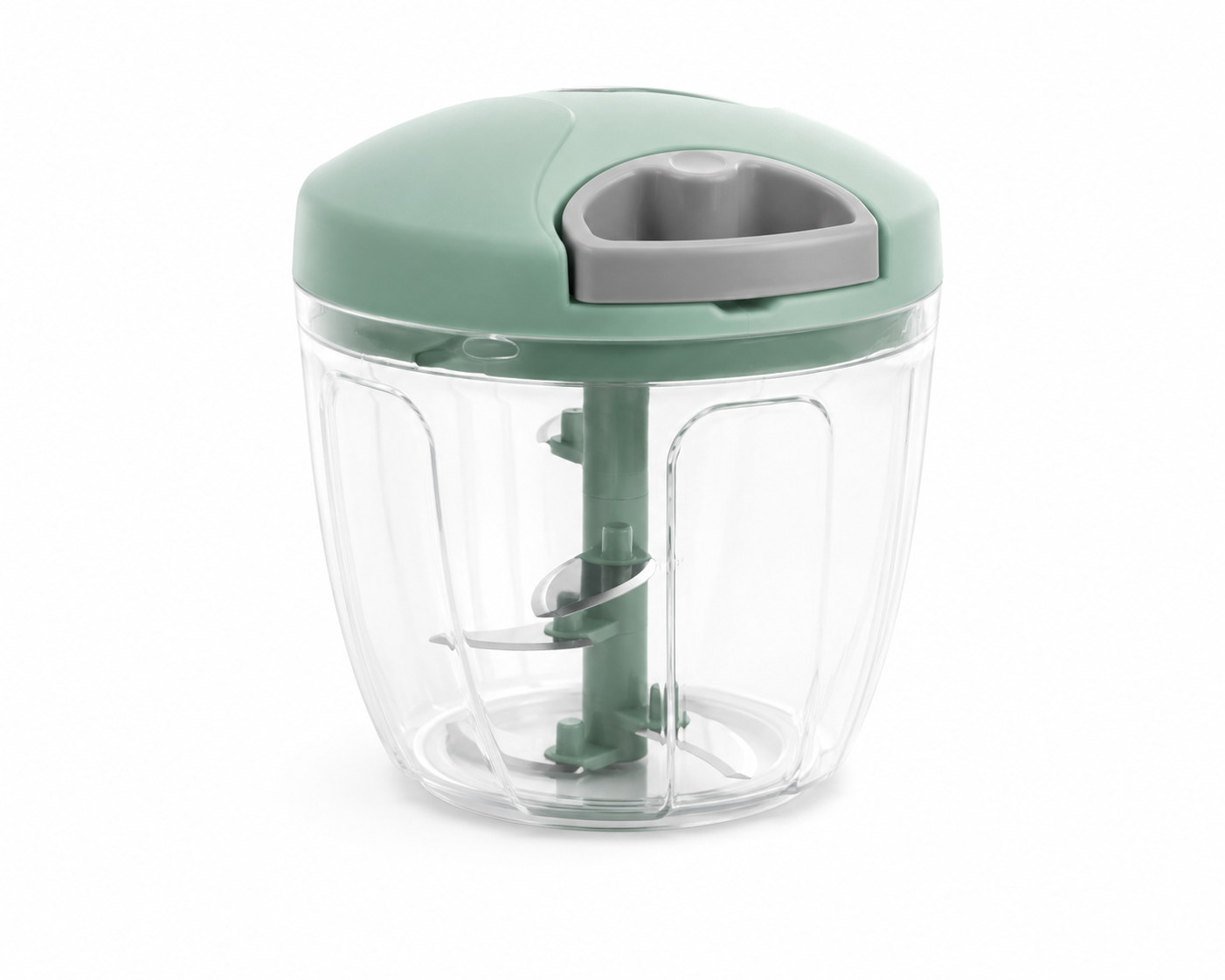Hand Rope Food Chopper – Manual Vegetable & Fruit Cutter with Pull Cord