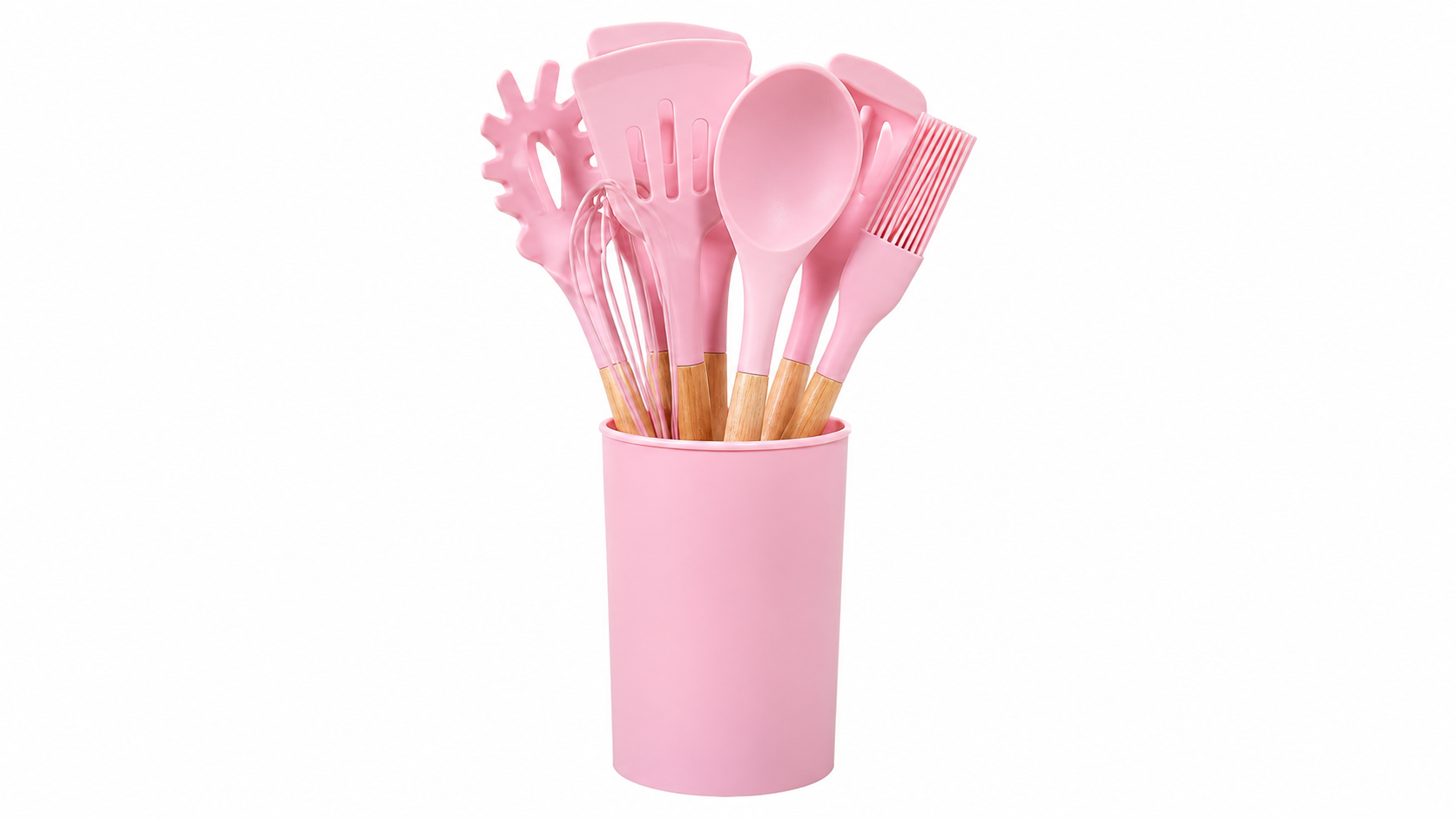 11-in-1 Premium Silicone Kitchen Utensils Set – Heat Resistant Non-Stick Cooking Tools