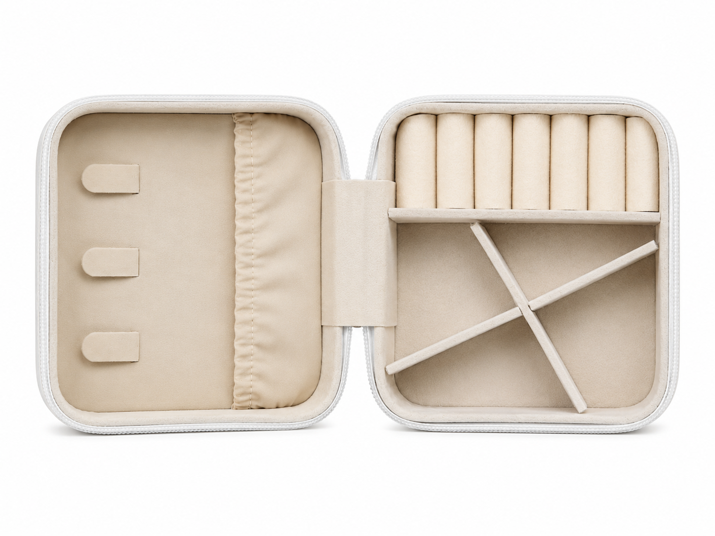 Portable Travel Cosmetic & Toiletry Storage Bag | Multi-Purpose Makeup Organizer with Zipper