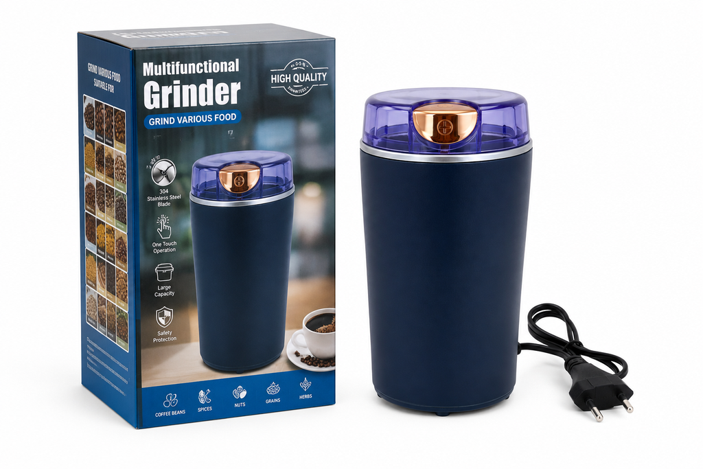 Multifunctional Electric Grinder – Coffee, Spices & Dry Food Grinder