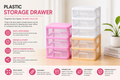 Multi-Layer Plastic Storage Drawer Organizer – Space Saving Stackable Storage Box