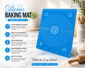 Premium Silicone Baking Mat – Non-Stick Food Grade Pastry & Dough Rolling Mat | Heat Resistant Reusable Kitchen Baking Sheet