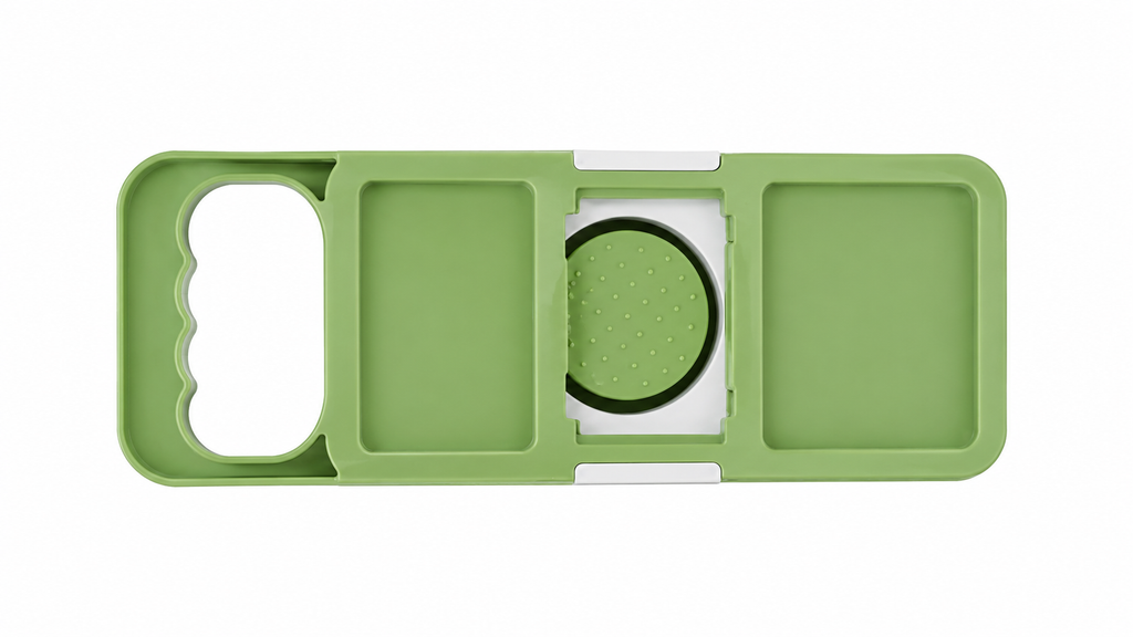 Stainless Steel Vegetable Cutter – Multi-Blade Kitchen Slicer & Chopper