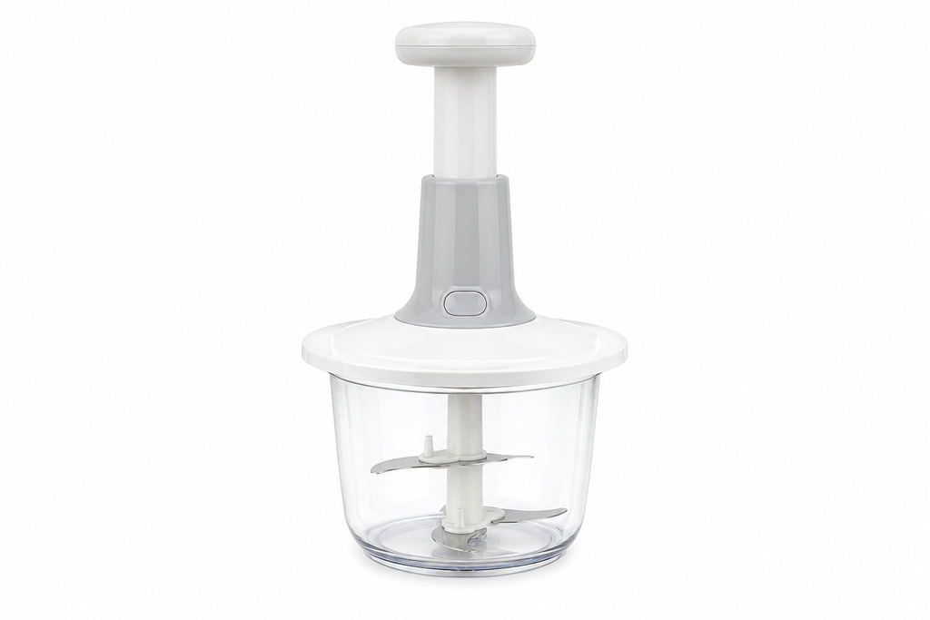 Push Hand Chopper – Manual Vegetable & Fruit Cutter for Fast Kitchen Prep