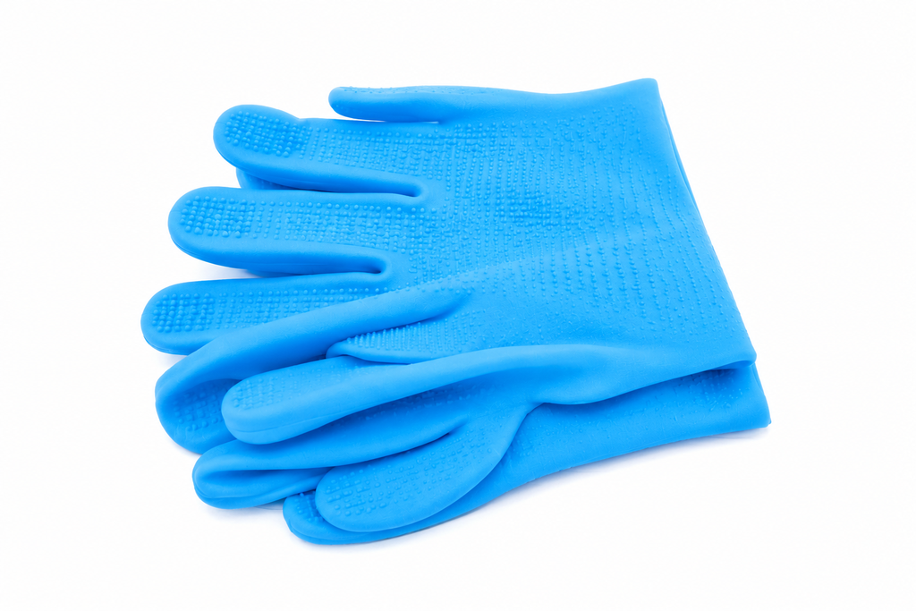 Premium Waterproof Dishwashing Cleaning Gloves | Anti-Slip Reusable Kitchen Gloves