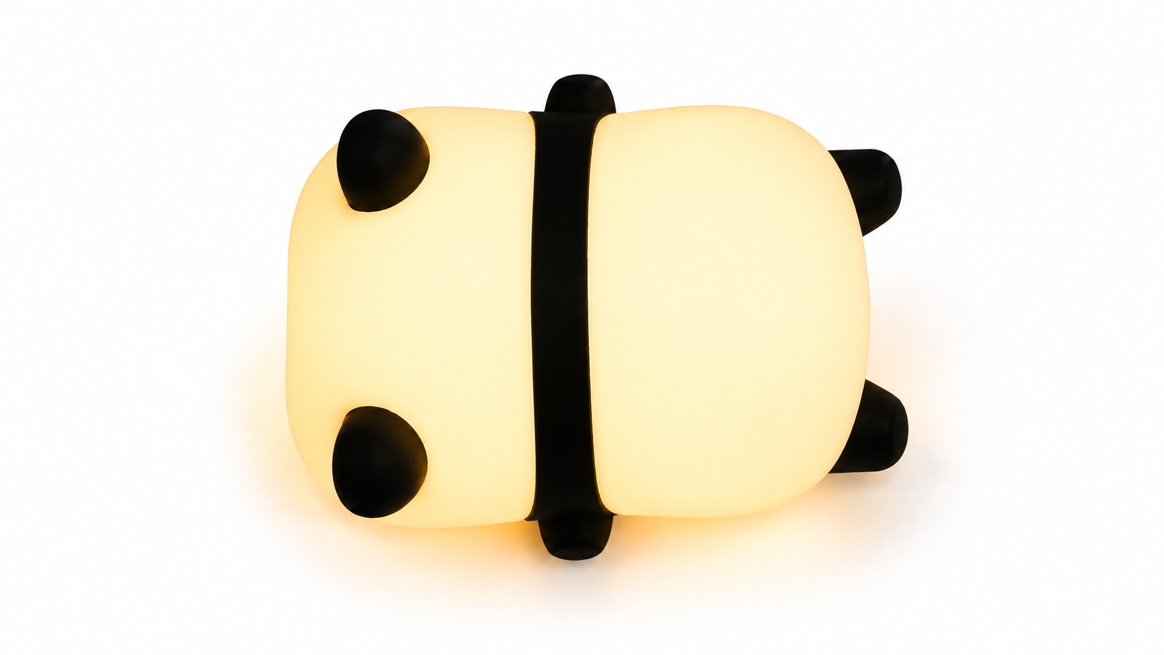 Panda Silicone Night Light – USB Rechargeable Soft LED Lamp | Tap Control