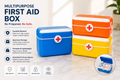 Multipurpose First Aid Box – Portable Medicine Storage Organizer