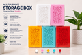 Multipurpose Ventilated Storage Box – Stackable Organizer for Home & Office