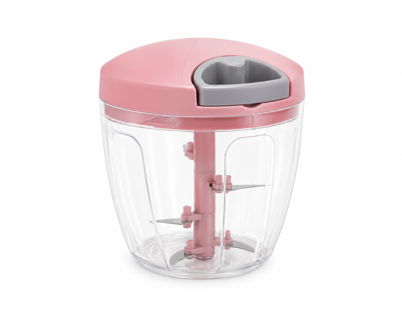 Hand Rope Food Chopper – Manual Vegetable & Fruit Cutter with Pull Cord