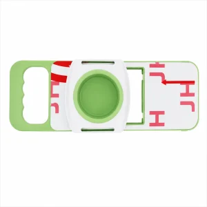 Stainless Steel Vegetable Cutter – Multi-Blade Kitchen Slicer