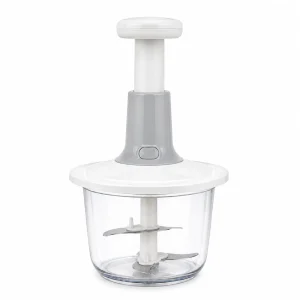Push Hand Chopper – Manual Vegetable & Fruit Cutter
